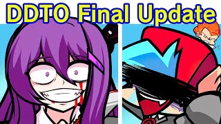 Friday Night Funkin Doki Doki Takeover Plus  Bad Ending Unfair Update FNF Mod MonikaDDLC [upl. by Lisbeth]