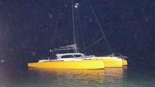 VIDEO 🔴 Sailing La Vagabonde COLLIDES 9 People in Yacht Crash Near Tonosho 😱🛥️🌊 [upl. by Towill]