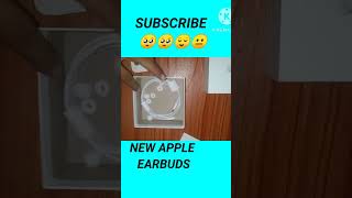 APPLE EARBUDS UNBOXINGviralshorts new appleearpods [upl. by Ocsic]