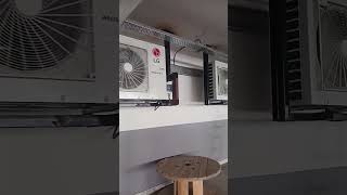 LG cassette AC airconditioning installation hvacsystem [upl. by Merchant]