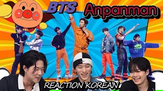 BTS방탄소년단  ANPANMAN COMEBACK SHOW  너희를 기다리고있어 25년도  🔥🙏  Reaction Korean  ENG SPA POR JPN [upl. by Isidora699]