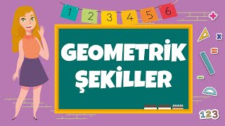 4 Sınıf  Geometrik Şekiller [upl. by Farah]