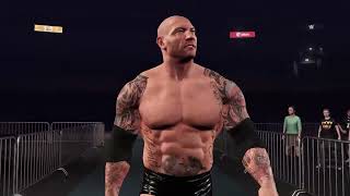 Batista Entrance in WWE 2k24 [upl. by Mohandis]