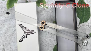 SquiddyC Clone Unboxingtap is big How to repair it？ [upl. by Saimon]