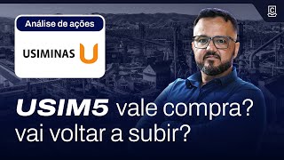 Vale a pena investir em USIM5  Análise de ações do USIMINAS [upl. by Jeannine]