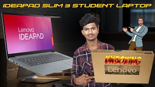 Lenovo IdeaPad Slim 3 Student Laptop Unboxing 💻 i512th Gen16GB amp 512GB  Budget Powerful Laptop [upl. by Ennovihc]