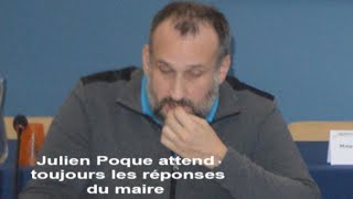 Après la séance du conseil municipal entretien avec Julien Poque conseiller municipal dopposition [upl. by Timotheus]