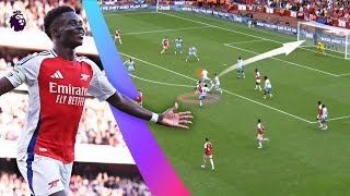 All 50 Premier League Goals by Bukayo Saka [upl. by Estel]