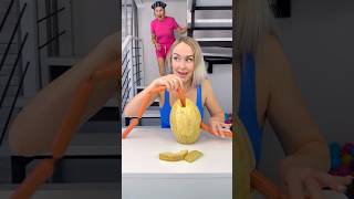 Life hack 😂 Sausages in a melon shorts by Leisi Crazy [upl. by Pros]