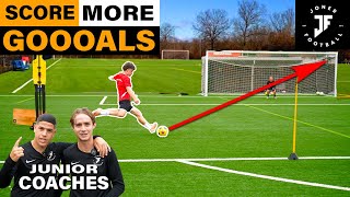 BASIC FINISHING DRILLS FOR FOOTBALLSOCCER ⚽️  JONER FOOTBALL [upl. by Lapham]