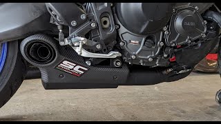 1st EVER 2024 Yamaha MT09  SC Project STR1 Exhaust [upl. by Kado]