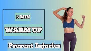 5 Min Warm Up Before Workout Prevent Injuries amp Enhance Performance [upl. by Robaina]