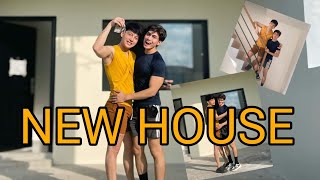 BAGONG BAHAY NAMIN NI IAN newhouse dreamhouse dreamcometrue happymoment vlog vlogs [upl. by Elocan891]