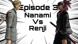 Nanami vs Renji stop motiontournament ￼episode 3 [upl. by Atteuqcaj]