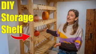 Making a STRONG Shelf on LOW BUDGET [upl. by Aryt]