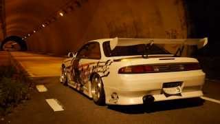 Nissan Silvia S14 SR20DET Exhaust Sound [upl. by Geri]