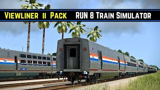 RUN 8  Amtrak VIEWLINER II pack amp more  run8 [upl. by Arbmat661]