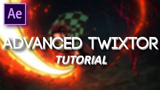 Advanced Smooth Twixtor  After Effects AMV Tutorial [upl. by Aliehs650]