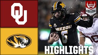 Oklahoma Sooners vs Missouri Tigers  Full Game Highlights  ESPN College Football [upl. by Socher]