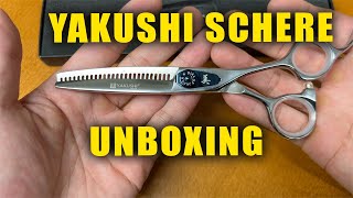 Yakushi Haarschneideschere Unboxing [upl. by Salli]