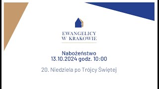 20 Niedziela Po Trójcy Świętej [upl. by Nowtna190]