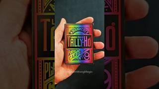 Unboxing  Tally Ho Spectrum Rainbow playing cards [upl. by Ollecram]