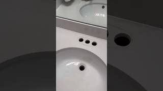 Installing A Customer Supplied Faucet plumbing shorts [upl. by Ahcirt]