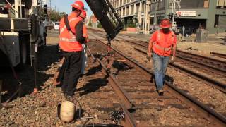 Careers at BNSF Jermel Brown track laborer [upl. by Goldner]