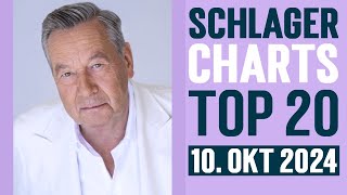 Schlager Charts Top 20  10 Oktober 2024 [upl. by Heddi]