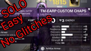 How to easily get artifice armor without glitches Even Solo [upl. by Ohcirej]