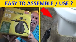 Hot Enough Steamify Handheld Pressurized Steam Cleaner  Sanitizer Review [upl. by Towrey539]