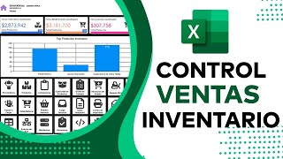 Crea tu Sistema de VENTAS E INVENTARIO en Excel ¡Fácil y Eficiente [upl. by Kama658]