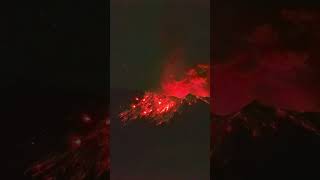 Popocatepetl Eruption Oct 26 2024 afartv volcano [upl. by Essirahs]