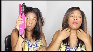 Does the Instyler Work Instyler 2 Way Rotating Iron amp Aveda Smoothing [upl. by Eyot97]