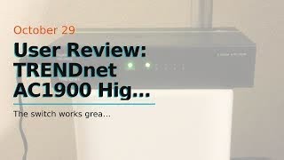 User Review TRENDnet AC1900 High Power Dual Band Wireless USB Adapter TEW809UB Increase Ext [upl. by Winthorpe]