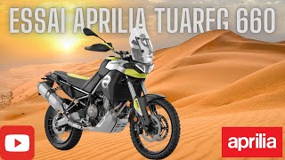 Essai Aprilia Tuareg 660 [upl. by Anavlys]