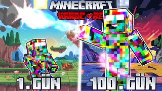 Hardcore Minecraftta ŞEKİL DEĞİŞTİRİCİ Olarak 100 Gün Geçirme Hikayem [upl. by Aynna]