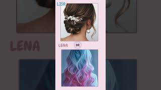 Lisa or Lena hairstyle [upl. by Lorenzana352]