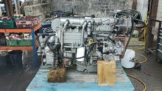 Yanmar 4LHAHTP 160hp Marine Diesel Engine 300922 [upl. by Eikcim]