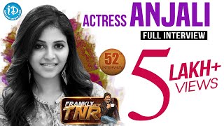 Actress Anjali Exclusive Interview  Frankly With TNR 52  Talking Movies with iDream 316 [upl. by Tharp]