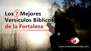 💪 Los 7 Mejores Versículos Bíblicos de la Fortaleza Textos de la Biblia de Fortalecimiento [upl. by Nennek]