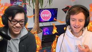 Roasting Your osu Setups with BeasttrollMC [upl. by Kreegar]