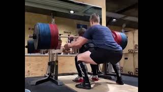 Eddie Berglund 73 260 kg squat triple [upl. by Bower]