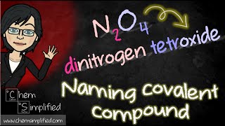 How to name binary covalent compounds  Dr K [upl. by Ecertak]