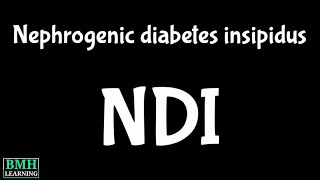 Nephrogenic Diabetes Insipidus  NDI  Polyphagia  Polydipsia  Diabetes Insipidus  Hyponatremia [upl. by Gabi]