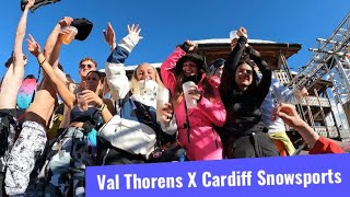 VAL THORENS  Cardiff Uni 2022 [upl. by Aarika]