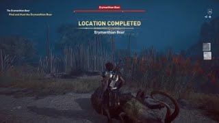 Assassins Creed Odyssey  Erymanthian Boar How to CHEESE on Nightmare [upl. by Sylado401]