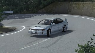 Touge Shakai First Touge Attack With Mitsurin Lancer Evo 5 Touge Shakai Early Access Gameplay [upl. by Ennovy]