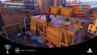 Back in the Slammer SILVER TROPHY  Marvels SpiderMan Remastered [upl. by Naahs]