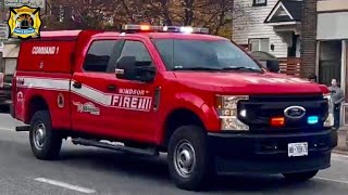 Windsor Fire Command 1  Responding  2023 [upl. by Archibald]